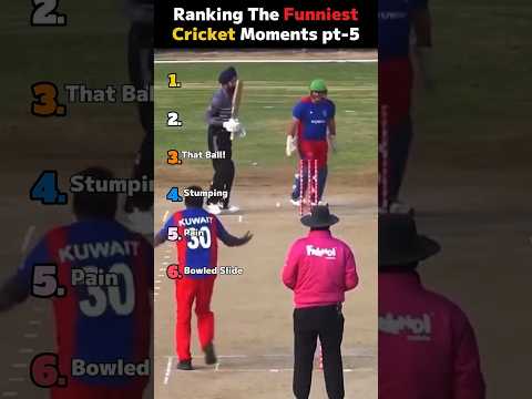 Ranking The FUNNIEST Cricket Moments | Pt. 5 thumbnail