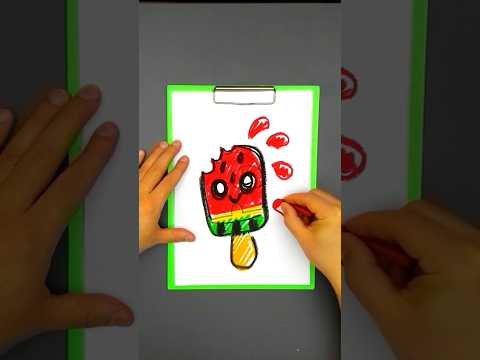 Как нарисовать Watermelon как рисуем с Ромой с сыном #рыбакит thumbnail