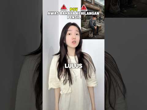 #pov : pensil ilang kok jadi gini.. thumbnail