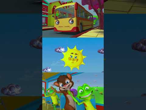 Wheels On The Bus - Ribbit & Friends #wheelsonthebus #Ribbit #nurseryrhymes thumbnail