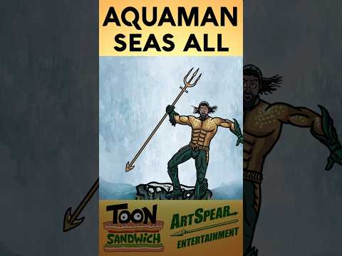 Aquaman trips hard - TOON SANDWICH #funny #aquaman #dc #superhero #movie #parody #animation thumbnail