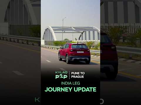 Skoda Kylaq P2P: India leg journey update #shorts thumbnail