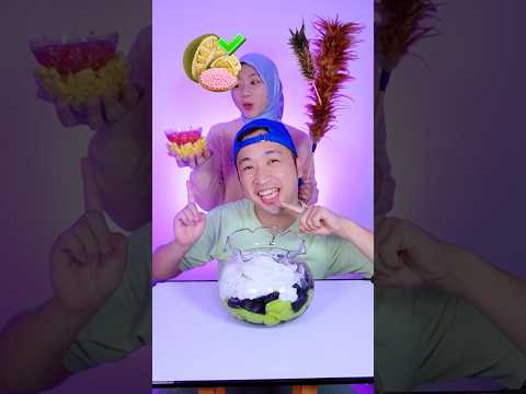 Tantangan KIRI atau KANAN🤔 #asmr #mukbang #makansesuaiemoji #videomakan #videolucu thumbnail