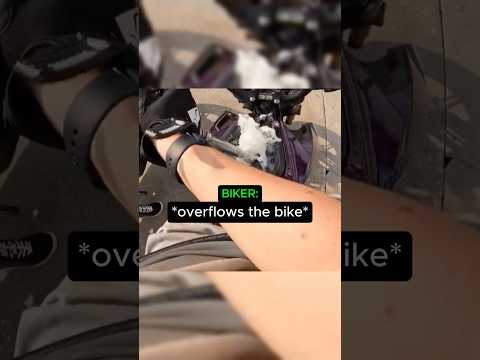 Biker SPILLS Gas In Front Of Cop ? thumbnail