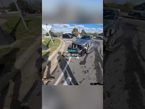 Biker Witnesses CAR CRASH ? ? thumbnail
