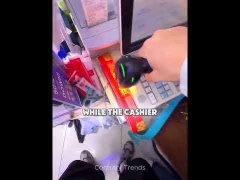 He Thought It Was A Self Checkout ? thumbnail