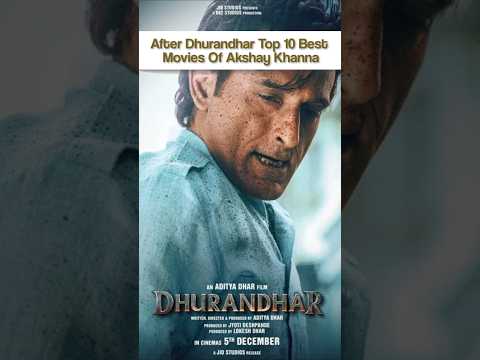 Top 10 Best Akshaye Khanna Movies After Dhurandhar ?? | Must Watch#shorts #akshaykhanna #trending thumbnail