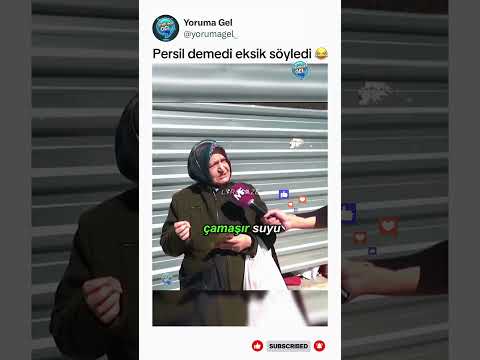 Teyze temizlik yapmaktan meyve suyu olmuş thumbnail