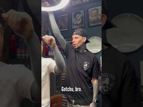 Here to Help #tattoo #tattooartist #shortsviral #fyp #tattoos #tattoohumor #tattooist thumbnail