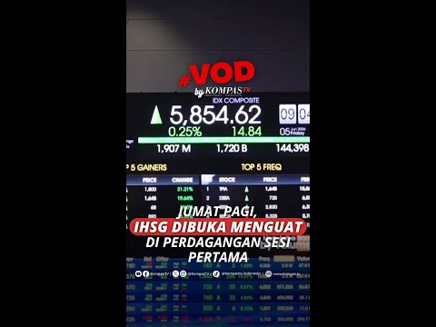Jumat Pagi, IHSG Dibuka Menguat di Perdagangan Sesi Pertama #short thumbnail