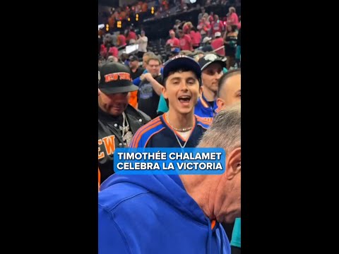 🧡 TIMOTHÉE CHALAMET en las #NBAFinals thumbnail