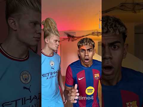 Haaland and Yamal Are Pure Chaos ?? #football #meme #parody thumbnail