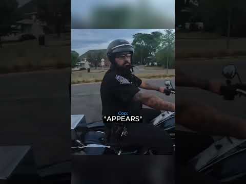 Cop Kicks Innocent Biker Out of Town… thumbnail