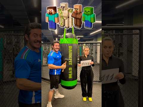 🦠Minecraft Strike Power Challenge🟩 | Steve🤷‍♂️ vs Golem🗿 vs Villager😐 vs Zombie🧟‍♂️ | Who won? thumbnail