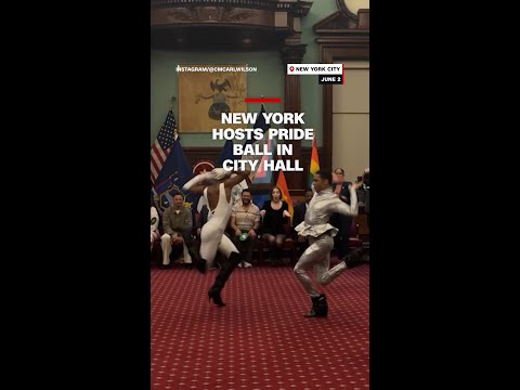 New York hosts Pride Ball in city hall thumbnail
