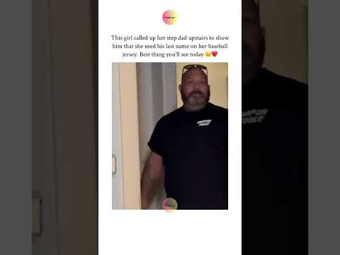 This girl called up her step dad upstairs to show him that she used his last name on her 😍🥹 thumbnail