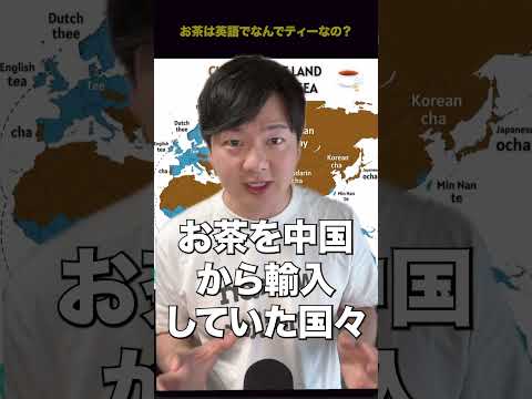 お茶は英語でなんでティーなの？ thumbnail