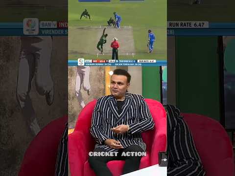 Sehwag did Blunder with Sachin Tendulkar ☠️ #shorts #cricket thumbnail