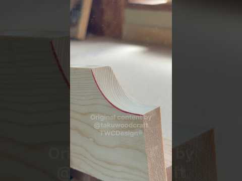 Smooth Curve Hack #shorts #woodworking #diy thumbnail