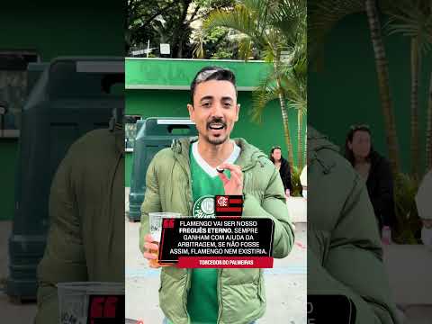 O TORCEDOR DO PALMEIRAS QUER UMA REVANCHE CONTRA O FLAMENGO NA FINAL DA LIBERTADORES! thumbnail