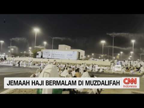 Jutaan Jemaah Haji Mabit di Muzdalifah Sebelum ke Mina thumbnail