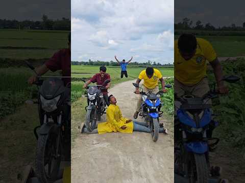 The boys fled on their motorcycles.7850#funny thumbnail