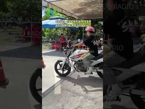 Chiều cao khiêm tốn thi bằng A cũng cực thumbnail