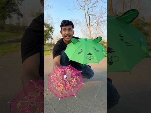 Itna Chota Umbrella re Baba hui😜 thumbnail