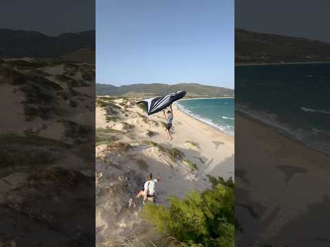 Kid flying crazy high like a paperplane with a wing! 😱🤯 thumbnail