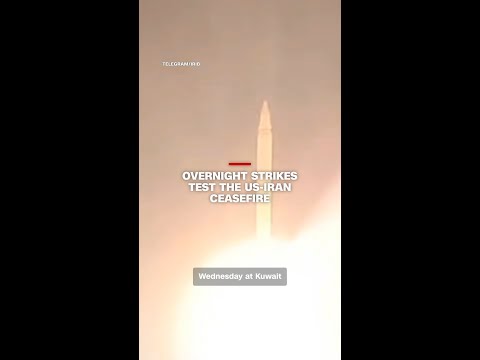 Overnight strikes test the US-Iran ceasefire thumbnail