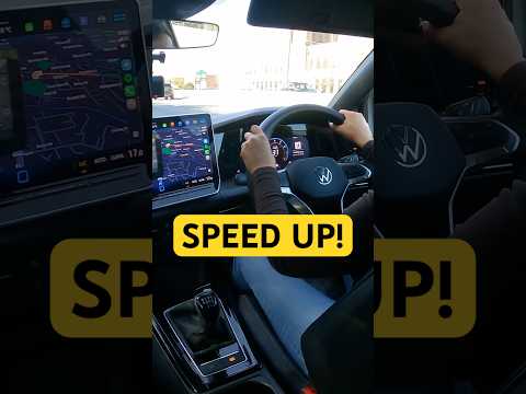 DRIVING TOO SLOW can also be a SERIOUS FAULT #driving #car #test #fail #london #howto thumbnail
