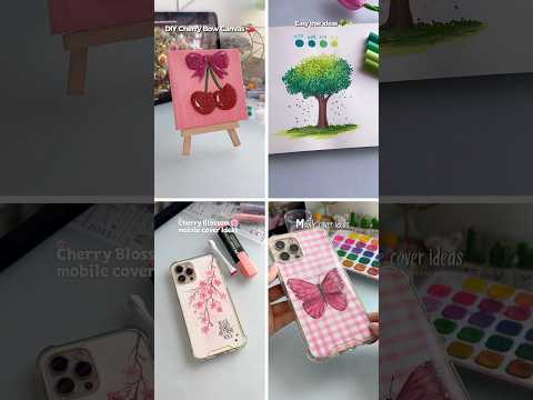 4 easy Amazing Ideas ?✨ #shorts #drawing #painting #youtubeshorts thumbnail