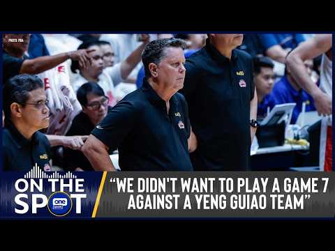 Coach Tim Cone shares relief after Brgy. Ginebra avoids semis Game 7 vs ROS | #OSOnTheSpot thumbnail