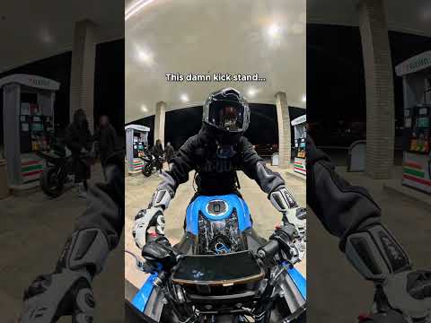This damn kick stand....#bikelife #motorcycle #biker thumbnail