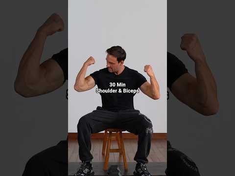 Shoulder & Biceps Workout at Home 💪 thumbnail