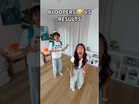 FAIL!🤣😭 - Cadel and Mia #blooper #funny #couple #shorts thumbnail