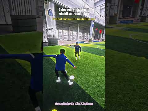 Geleceğin yıldızlarının günlük antrenmanları #shorts #xinjiang #çin thumbnail