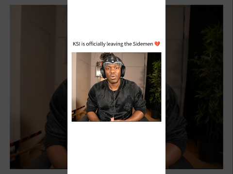 KSI Is Officially Leaving The Sidemen ❤️‍🩹 thumbnail