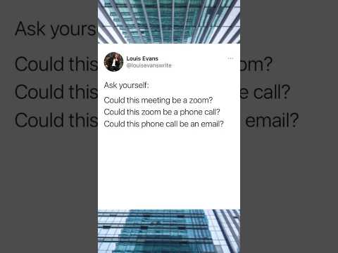 Could this meeting be a zoom? thumbnail