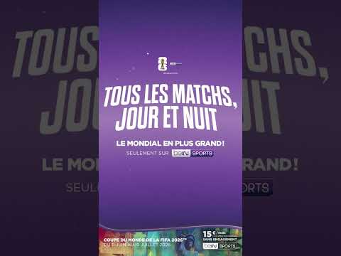 Coupe du Monde de la FIFA 2026 : vivez 100% des matchs sur beIN SPORTS ! #shorts thumbnail