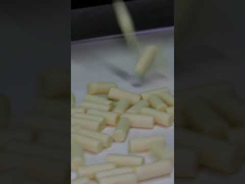 Inside the white rabbit candy factory🐰 #shorts thumbnail