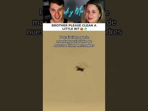 El peor Airbnb de Londres esta lleno de cucarachas y le manda este video al dueño thumbnail