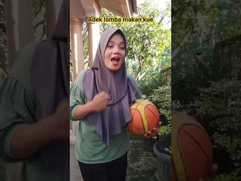 adek lomba makan kue #shortvideo #comedy #lucu thumbnail