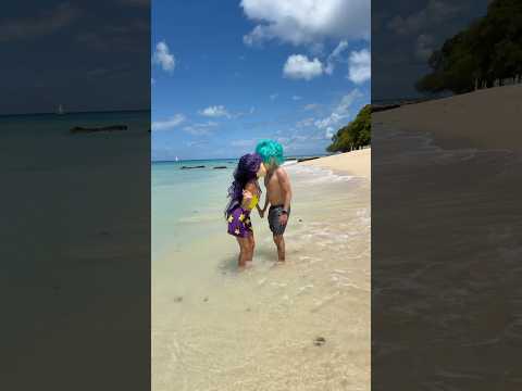 LILLY LOVE BRAIDS KISSING RORY AT BEACH! thumbnail