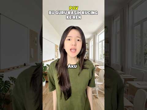 #pov : bu guru kasih hitungan kucing ke ren.. thumbnail