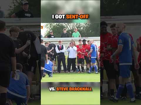 I GOT SENT-OFF VS. STEVE BRACKNALL! #angryginge13 #wintonyanited #shorts thumbnail