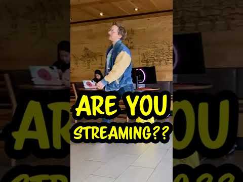 asking strangers to play fortnite (in Starbucks) thumbnail