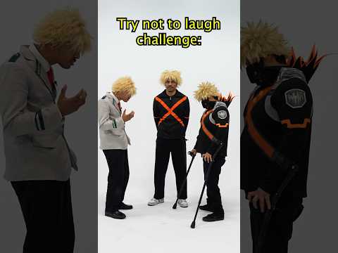“Try not to laugh” - Challenge (with @brownbakugo , @PixelDrink , @Restlysss ) #anime #mha thumbnail