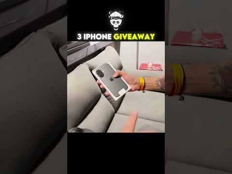 iPhone giveaway #freefire #shortsfeed #lokeshgamer thumbnail