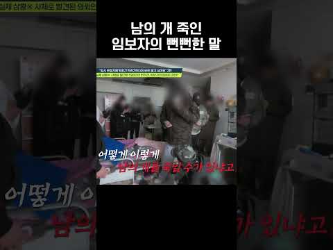 남의 개 죽여놓고 잘 케어했다는 임보자 #탐정들의영업비밀 thumbnail